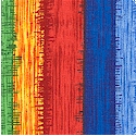 Pazzaluna - Colorful Textured-Look Rainbow Stripe by Beverly Ann Stillwell