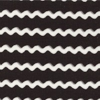 Ric Rac Tonal in Black and White