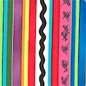 Ibiza Collection - Colorful Vertical Stripe By Barb Sackel