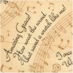 Amazing Grace - Tossed Lyrics and Musical Scores