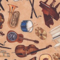 Tiny Tunes - Tossed Small-Scale Instruments by Dan Morris