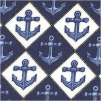 Anchors Aweigh - Anchor Argyle by Dan Morris