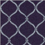 Sail Away - Nautical Net on Navy Blue