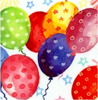 Happy Day - Festive Balloons by Elena Vladykina