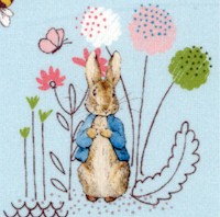 Peter Rabbit on Blue by Frederick Warne & Company