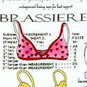 The Illustrated Brassiere- SALE! (MINIMUM PURCHASE 1 YARD)