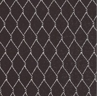 Black and White Chickenwire Fence