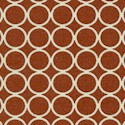 Morning Call - Circles on Cocoa Brown - SALE! (MINIMUM PURCHASE 1 YARD)