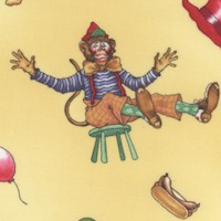 Circus Menagerie - Tossed Whimsical Monkeys by J. Wecker Frisch