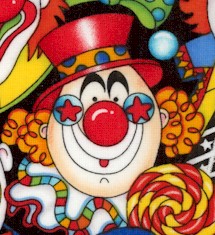 Packed Colorful Clowns