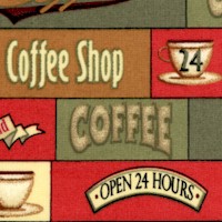 Coffee Shop - Packed Coffee Shop Signs by Angela Anderson