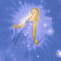 Disney Elements - Pinocchio Wishing Upon a Star Fairies by Thomas Kinkade - LTD. YARDAGE AVAILABLE (