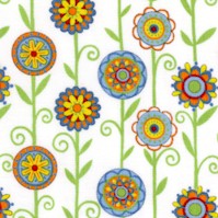 Fresh - Perky Small-Scale Flowers by Deb Strain