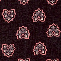 Morriston - Small Foulard with Coral Outline
