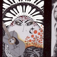 Face the Music Panel by Nicole Denise Designs - SOLD BY THE PANEL
