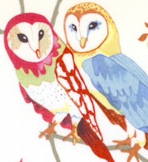 Ramble & Roost - Beautiful Owls by Betsy Olmsted (Organic)