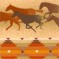 Native Southwest Horse Stripe
