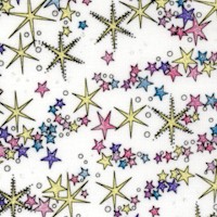 Magical Twinkling Stars with Glitter