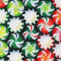 Wishwell Glow - Packed Peppermint Candies on Green (Digital)