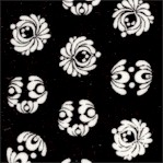 Lulu Collection -Small Scale Black and White Motifs by Sisters Gulassa