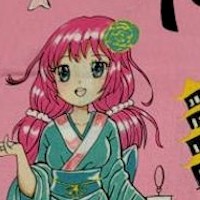 Nicole’s Prints - Tokyo Dream - Anime Characters on Pink 