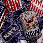 Packed United States Navy Dog Tags - BACK IN STOCK!