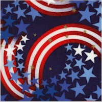 Patriots Metallic Stars and Stripes