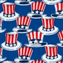 Honor and Glory - Uncle Sam’s Hats - SALE! (ONE YARD MINIMUM PURCHASE)