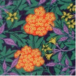 Best of Morris - Morris Jewel Floral by Barbara Brackman