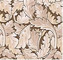 Morris Mania - Acanthus Leaves in Beige - SALE! (1 YARD MINIMUM PURCHASE)