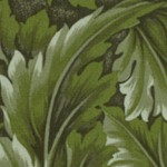 William - Medium Scale Acanthus Leaves - Green