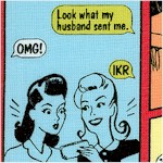 Text Talk - Whimsical Retro-Style Comic Strips 