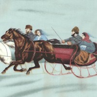 Winter Wonderland - Currier and Ives Sledding Scenes