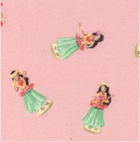 Wishwell: Mini Road Trip - Hula Girls on Pink