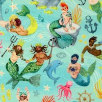 Youre a Catch! Queen of the Sea - Mermen by Miriam Bos - BACK IN STOCK!