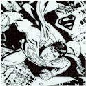 Superman News in Black and White