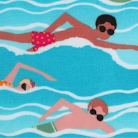 Just Beachy - Summertime Swimmers by First Blush Studio