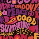 60’s - Groovy Words in Red