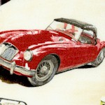 Classic Cruisers - Vintage Sports Cars on Cream