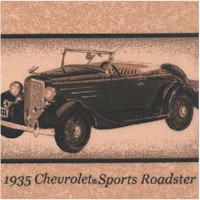 General Motors - Antique American Cars in Frames