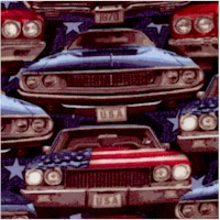 American Muscle - Classic Cars Head-On by Chelsea DesignWorks 