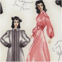 Glamour Girls - Haute Couture Sketches