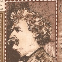 Mark Twain Collection - Writer’s Collage in Sepia Tones
