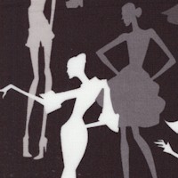 You Got the Notion - Retro Runway Model Silhouettes #2