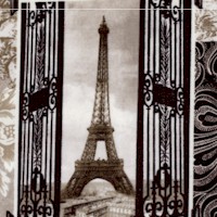 Paris - Vintage Snapshot Collage