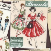 Sew Dressed Up - Tossed Retro Sewing Patterns