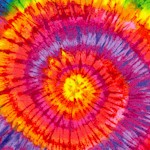 Tribeca - Tie-Dye Style Rainbow Swirls
