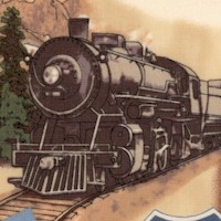 Union Pacific - Great Pacific Northwest Retro Train Scenes