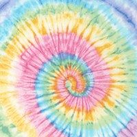 Tribeca - Tie-Dye Style Rainbow Swirls by Chong-a Hwang - Pastel