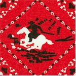 Ride Em Cowboy - Bandana Style Scenes - LTD. YARDAGE AVAILABLE 